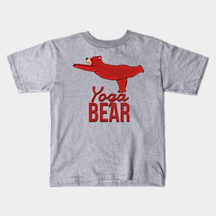 Yoga Bear Kids T-Shirt